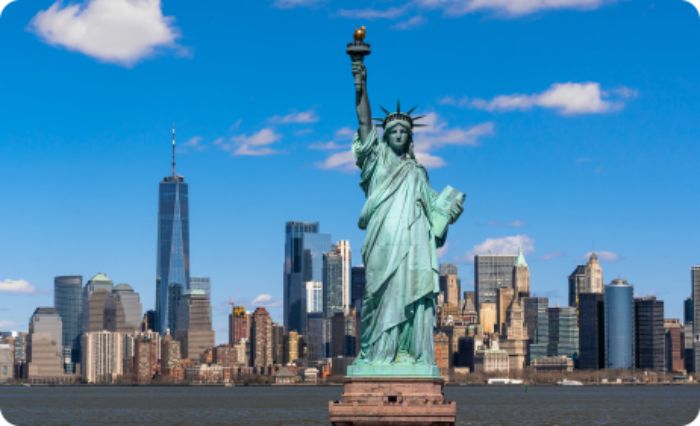 Statue of Liberty in USA